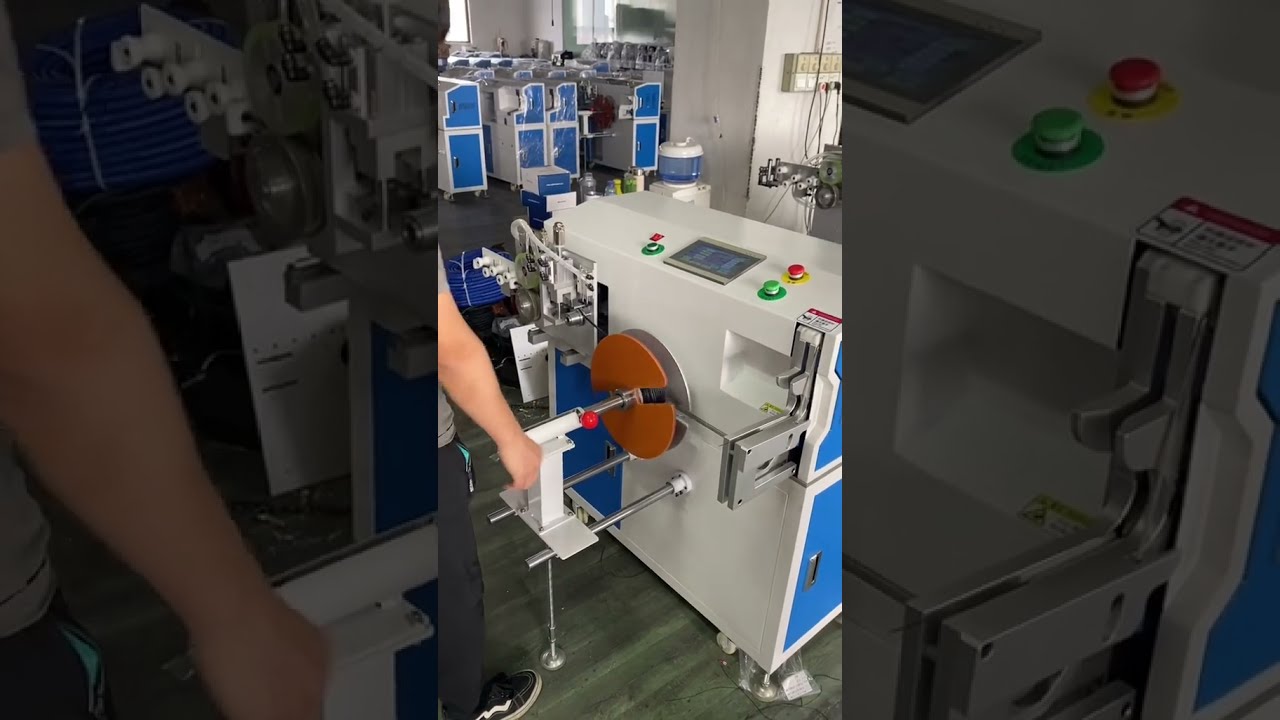 Güçlü ve Çok Yönlü Tel Sarma Makinesi: Hassas Ölçüm, Düzenli Ayırma, Hızlı Bağlama