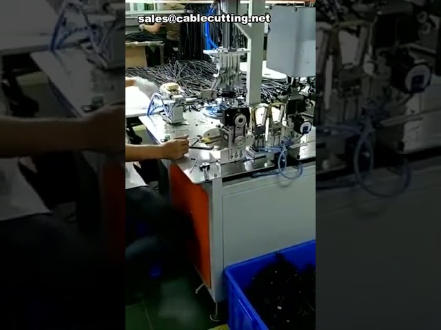 Otomatik Kablo Bobini Sarma ve Bağlama Makinesi | Endüstriyel Kablo İşleme