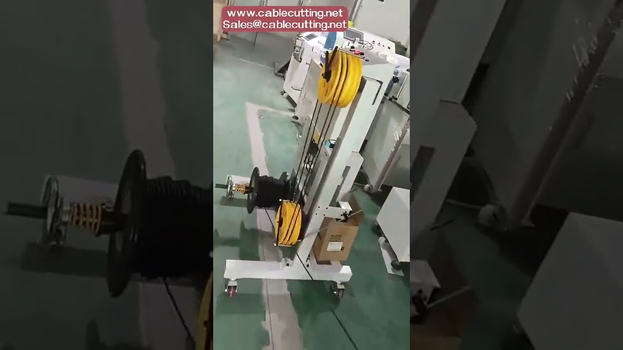 Kablo ve Tel Metre Sayma, Kesme ve Sarma Makinesi | Otomatik Tel Sarma Makinesi