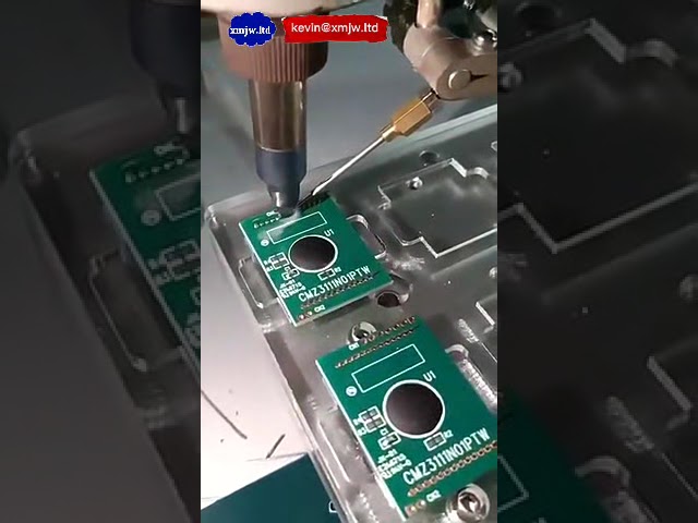 5 Eksen Döner Başlıklı Masaüstü Otomatik Lehim Makinesi | Yüksek Hassasiyetli Lehim Robotu
