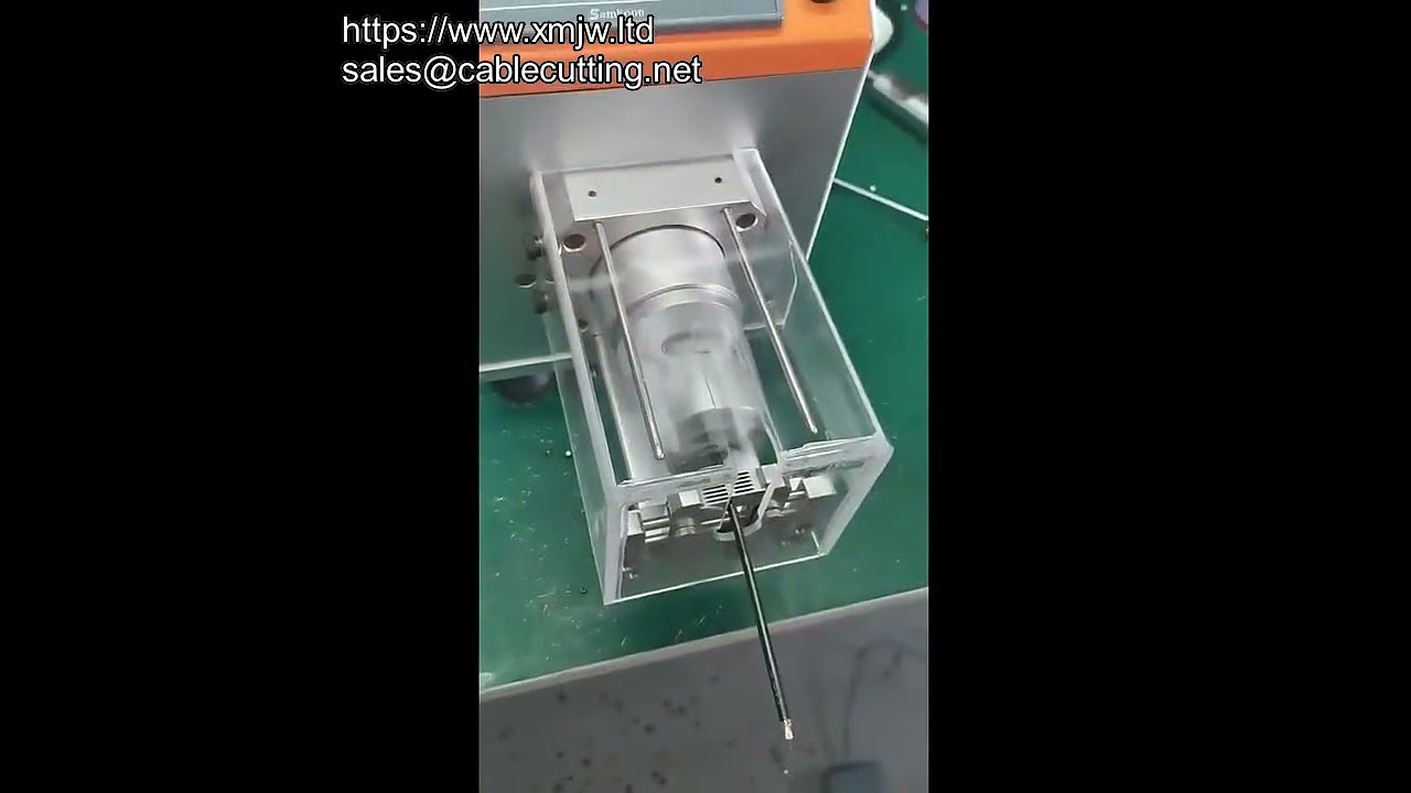 Semi-Automatic Coaxial Cable Strip Machine - High Accuracy New Energy Electric Cable Peeling Machine