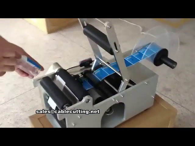 Manuel Etiketleme Makinesi | Plastik, Cam, PE Yuvarlak & Düz Şişe Etiket Yapıştırma