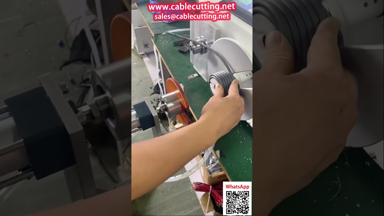 Otomatik Tel Sarma ve Bağlama Makinesi – Hassas Uç Pozisyonlama ile Verimlilik