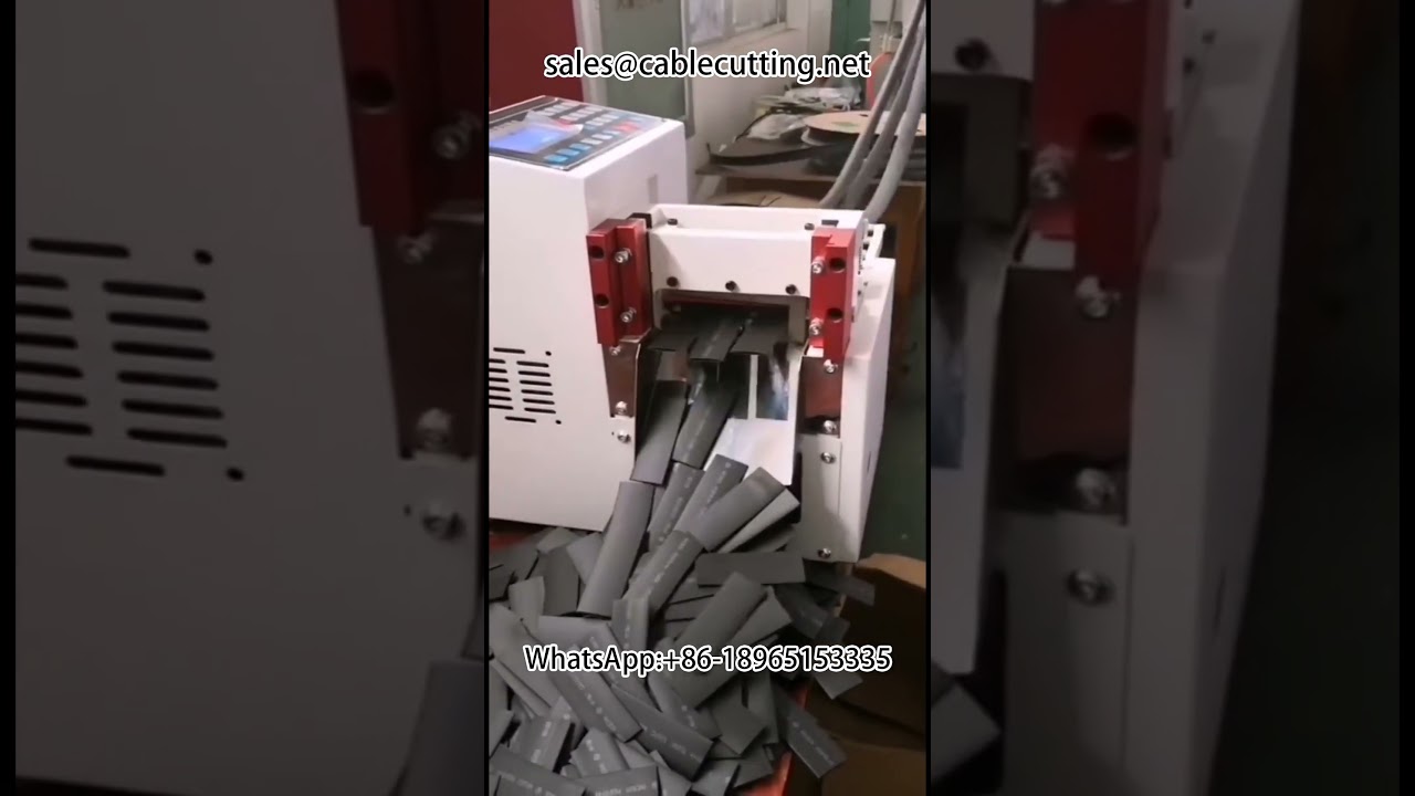 Kablo Demeti İşleme Otomasyon Ekipmanı | Sıyırma Makinesi, Isıyla Daralan Boru Kesme Makinesi