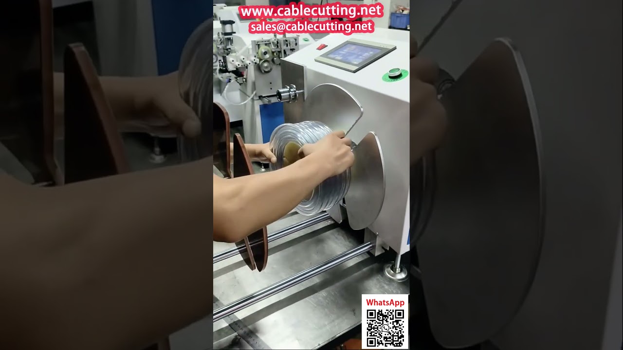 PVC Esnek Hortum İçin Otomatik Hizalama ve Sarma Makinesi | Yüksek Verimli Endüstriyel Sarma