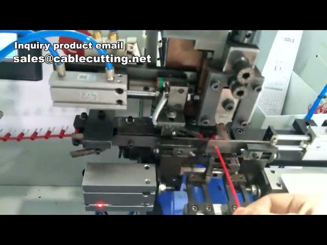 Otomatik Kesme, Sıyırma ve Kıvırma Makinesi | Terminal İşleme Makinası