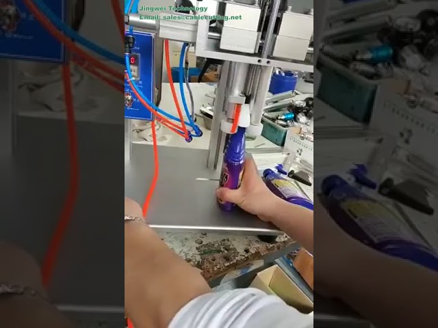 Manuel Plastik Küçük Şişe Kapağı Kapatma ve Sızdırmazlık Makinesi