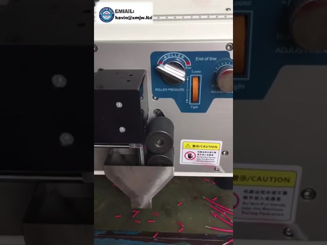 ST 802 Düz Kablo Sıyırma Makinesi - 2P Dokunmatik Ekranlı 220V 2 Pin Kablo Kesme ve Ayırma