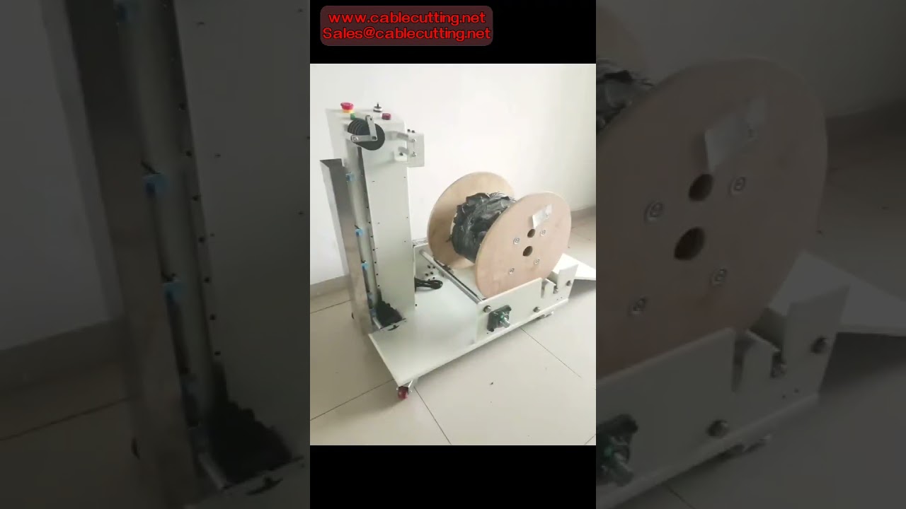 Otomatik Kablo Tambur Besleme Makinesi 100 KG - Yüksek Hızlı Tel Besleyici
