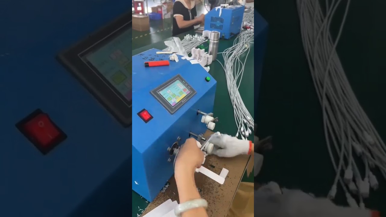 Veri Kabloları İçin Yüksek Hızlı Kağıt Kart Sarma Makinesi | Fabrika Otomasyonu