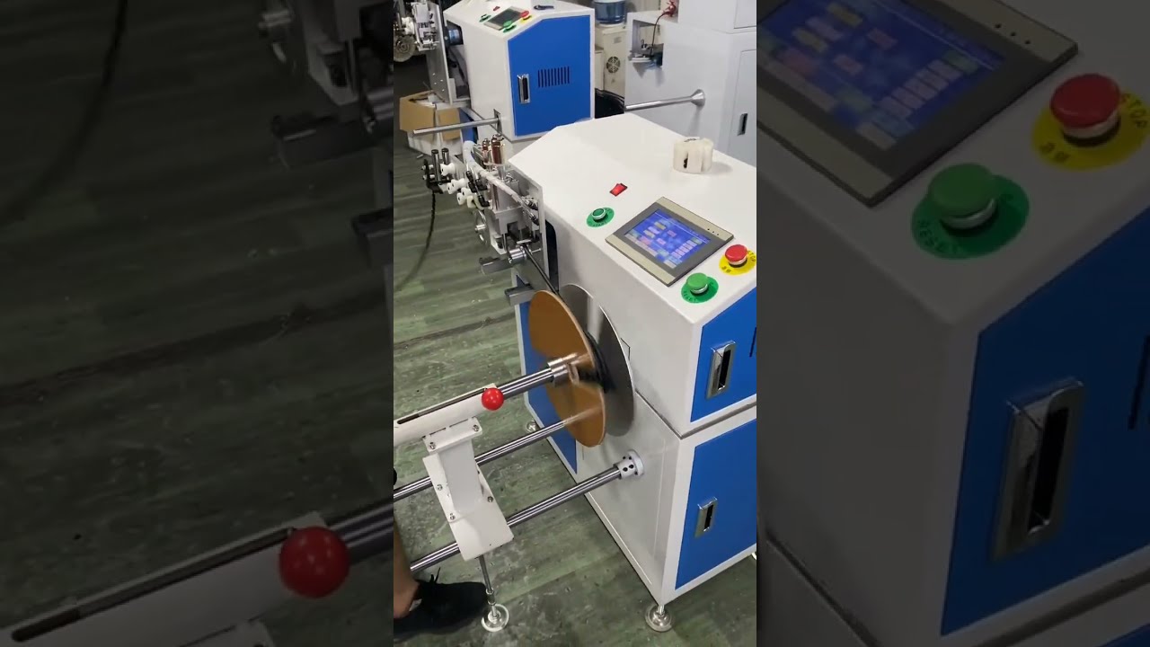 Automatic Meter Counting, Traversing, Cutting, Wire Winding & Coiling All in One Machine 1mm 15m