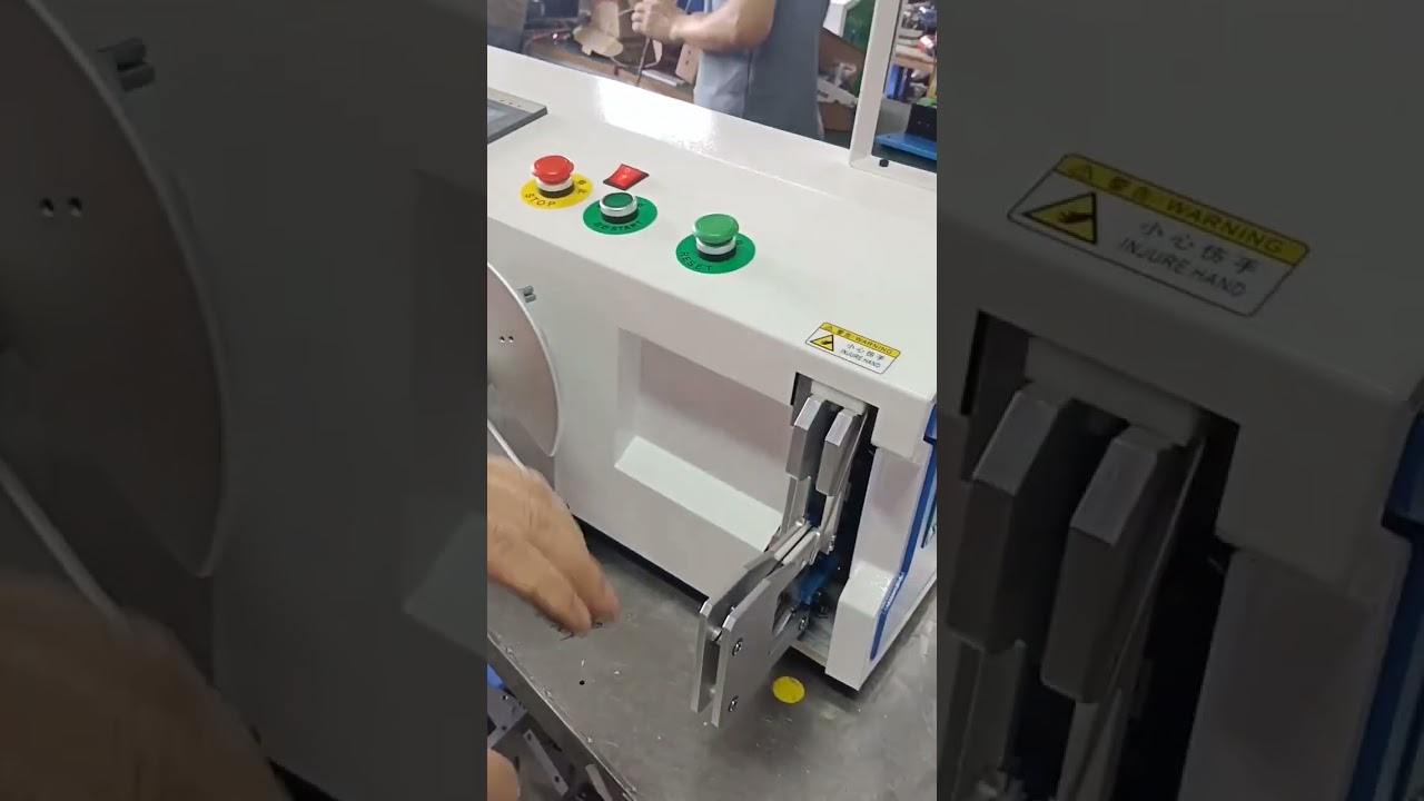 Otomatik Tel Sayma, Kesme, Sarma ve Bağlama Makinesi - Hassas Metre Ölçümü