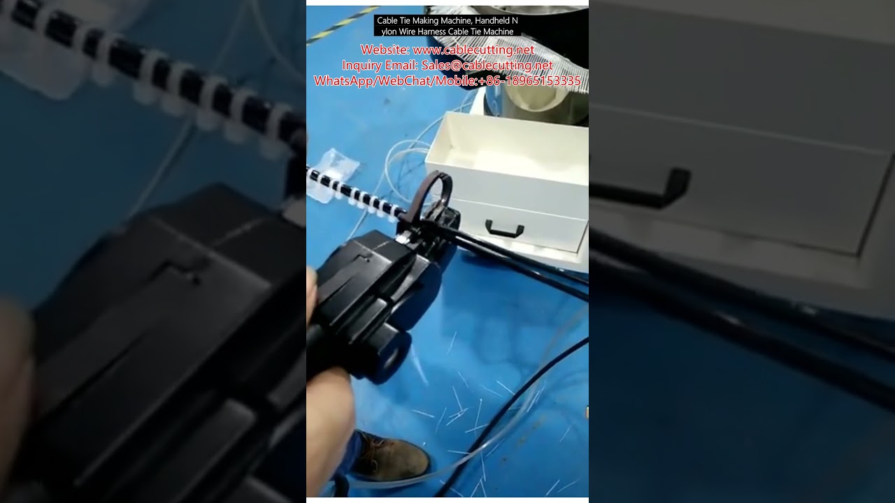 El Tipi Kablo Bağı Makinesi | Nylon Kablo Demetleme ve Kablo Bağı Aparatı