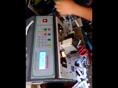 Flat Ribbon Kablo Kesme ve Sıyırma Makinası | Tel Kesme & Ayırma