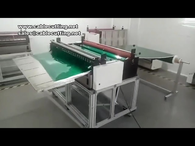 Otomatik Film Kesme Makinesi | Plastik Levha & PVC Film Çapraz Kesme Makinası