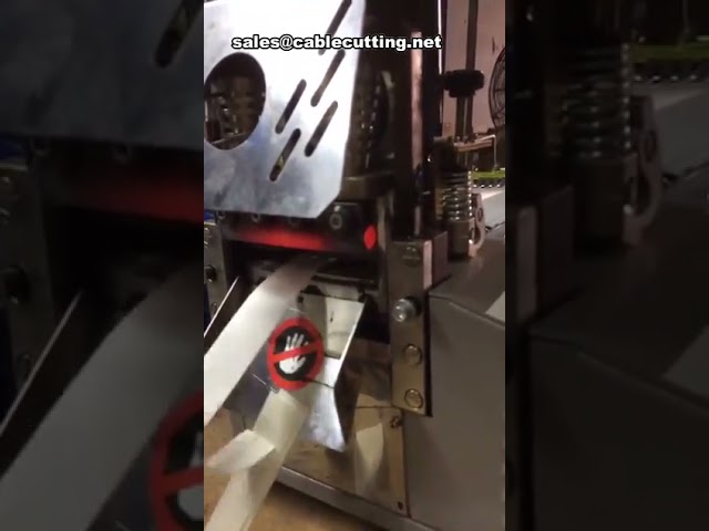 Ağır Hizmet Tipi Sıcak/Soğuk Bıçaklı Elektrikli Yapışkan Bant Kesme Makinesi - Otomatik Bant Kesici