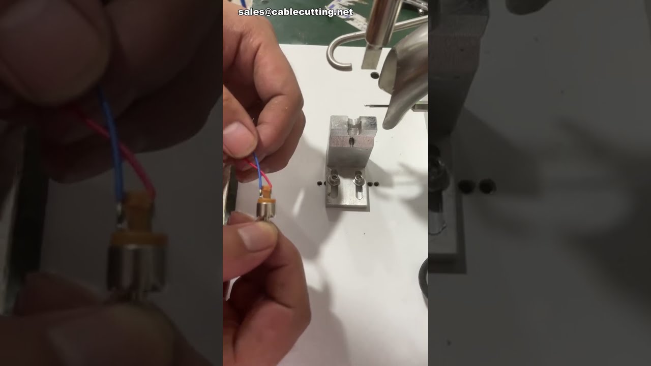 Ses Konnektörü Lehimleme Makinesi #fabrika #makine