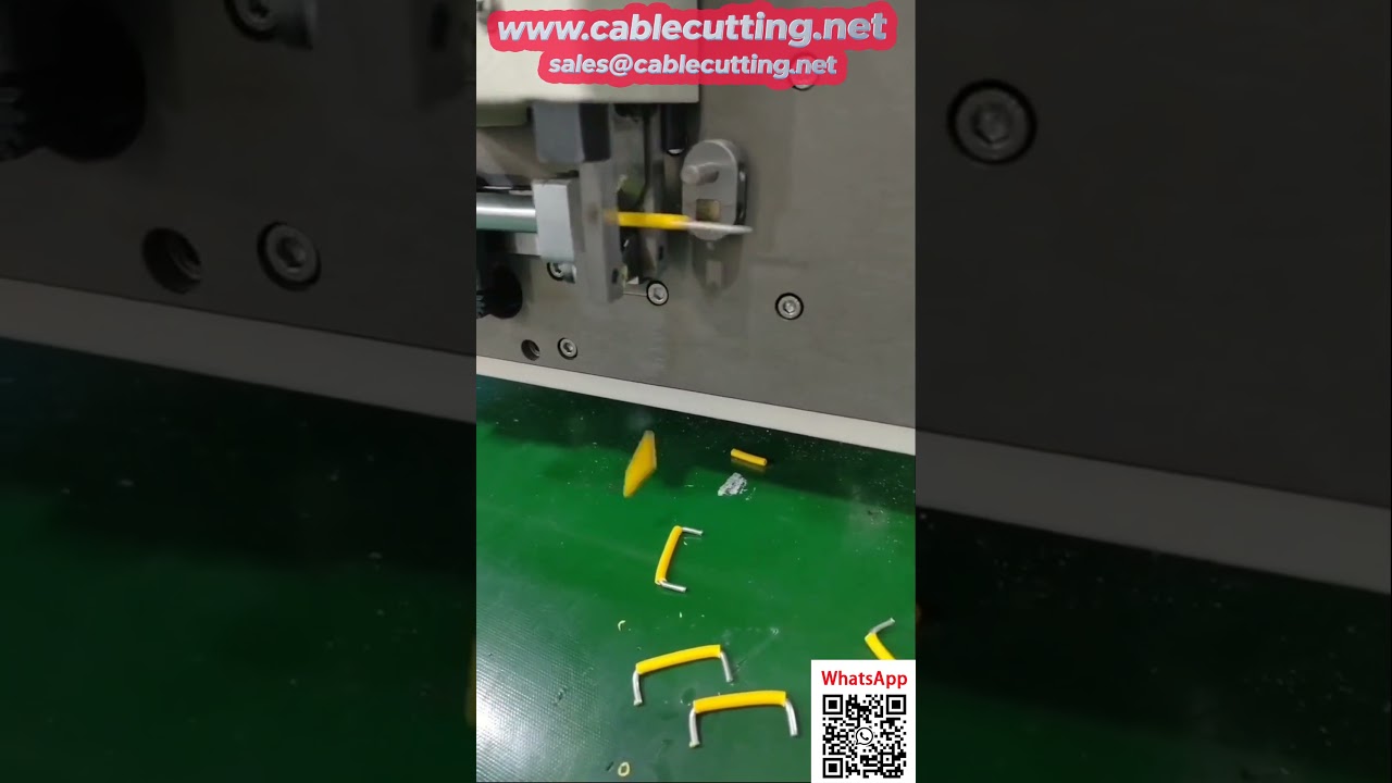 Otomatik Çok Amaçlı Kablo Sıyırma ve Bükme Makinesi