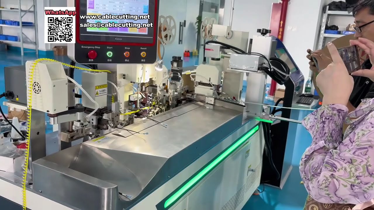 Tek Makinada Lazer Kodlama, Isıyla Daralan Hortum ve Terminal Sıkma - Otomatik Çözüm