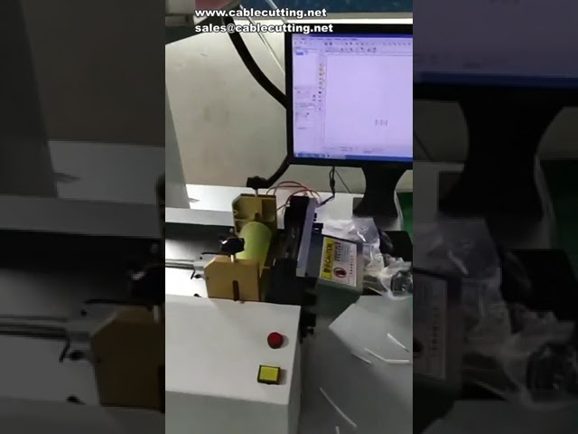 Lazer Yazılı Boru Kesme Makinesi | Isıyla Daralan Boru Kesim ve Kodlama Ekipmanı