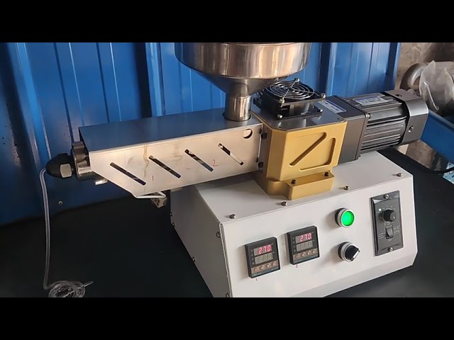 SJ25 Tek Vidalı Ekstrüder | Laboratuvar Tipi 1.75mm/3mm Filament Üretim Makinesi