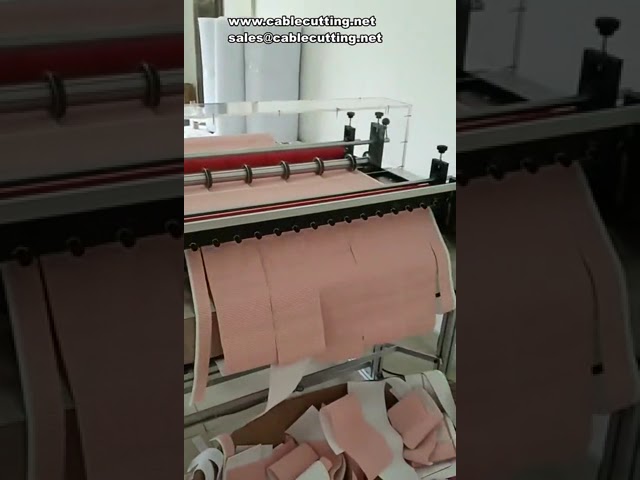 Otomatik CNC Non-Woven Kumaş Enine Kesim Makinesi | Maske Kumaşı Kesme ve Hava Bıçaklı Pozisyonlama