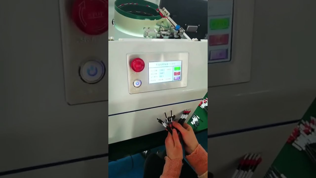 Boru Terminal Sıkma Makinesi Çalışma Prensibi | Kablo Soyma ve Endüstriyel Araçlar #makine #kablosoymamakinesi #fabrika #aletler