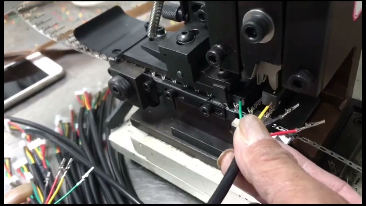Yarı Otomatik Terminal Kıvırma Makinesi | Bakır Kablo Bağlantı Makinesi Satılık