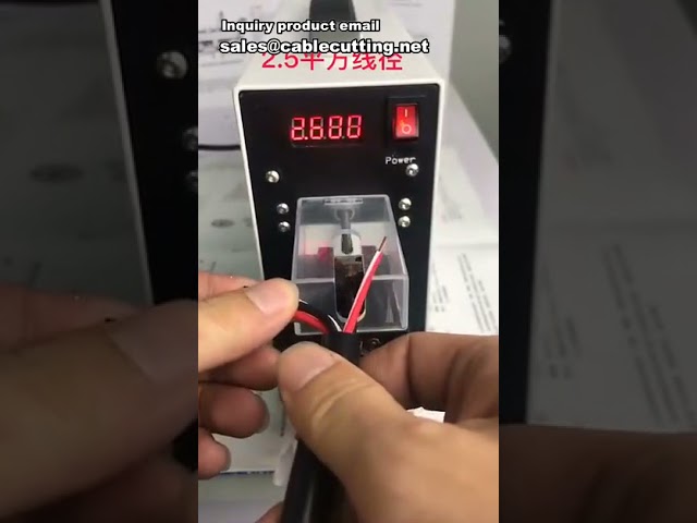 Elektrik Kablosu Sıyırma Makinesi, Endüstriyel Tel Sıyırma Cihazı, Kablo Soyma Makinesi