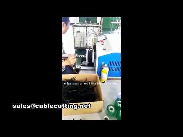Kablo Tel Sarma, Bükme ve Sıkma Makinesi – Metre Sayma Özellikli Otomatik Sistem