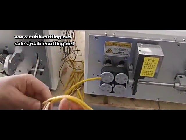 Çift Hatlı Tel Kesme, Sıyırma ve Bükme Makinesi | Büyük Kare Kablolar İçin Otomatik Çözüm