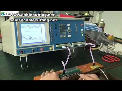 Elektronik ve Data Kabloları İçin Kapsamlı Yüksek Voltaj İletkenlik Test Cihazı