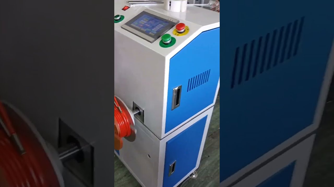 1-15mm Tel İçin Otomatik Metre Sayma, Kesme, Sarma ve Bobinleme Makinesi | Tek Cihazda Tam Çözüm