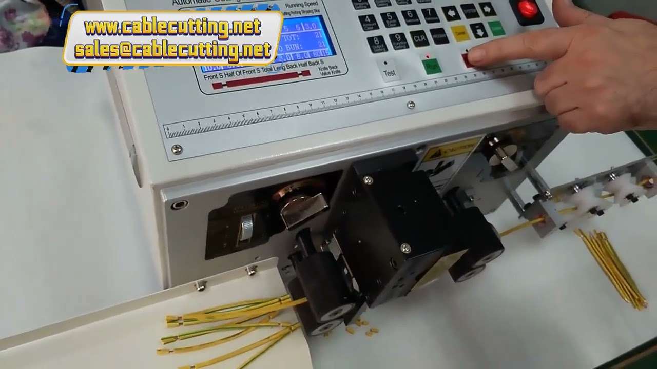 Wire Stripping Cutting Machine Cable Crimping and Peeling Stripper from 0 1 to 2 5mm2 with Carbide B