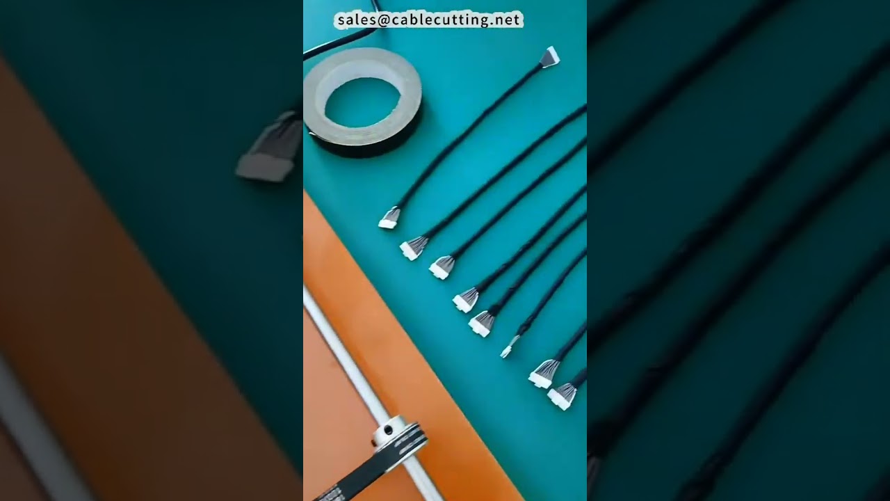 Kablo Donanımı Bant Sarma Makinesi | Otomatik Kablo Bağlama Ekipmanı