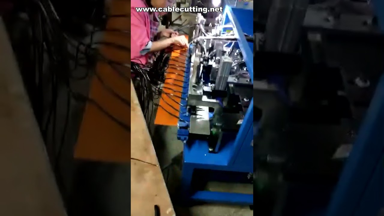 Tel Sıyırma, Bükme, Kalaylama ve Kesme Makinesi | Otomatik Kablo İşleme Sistemi