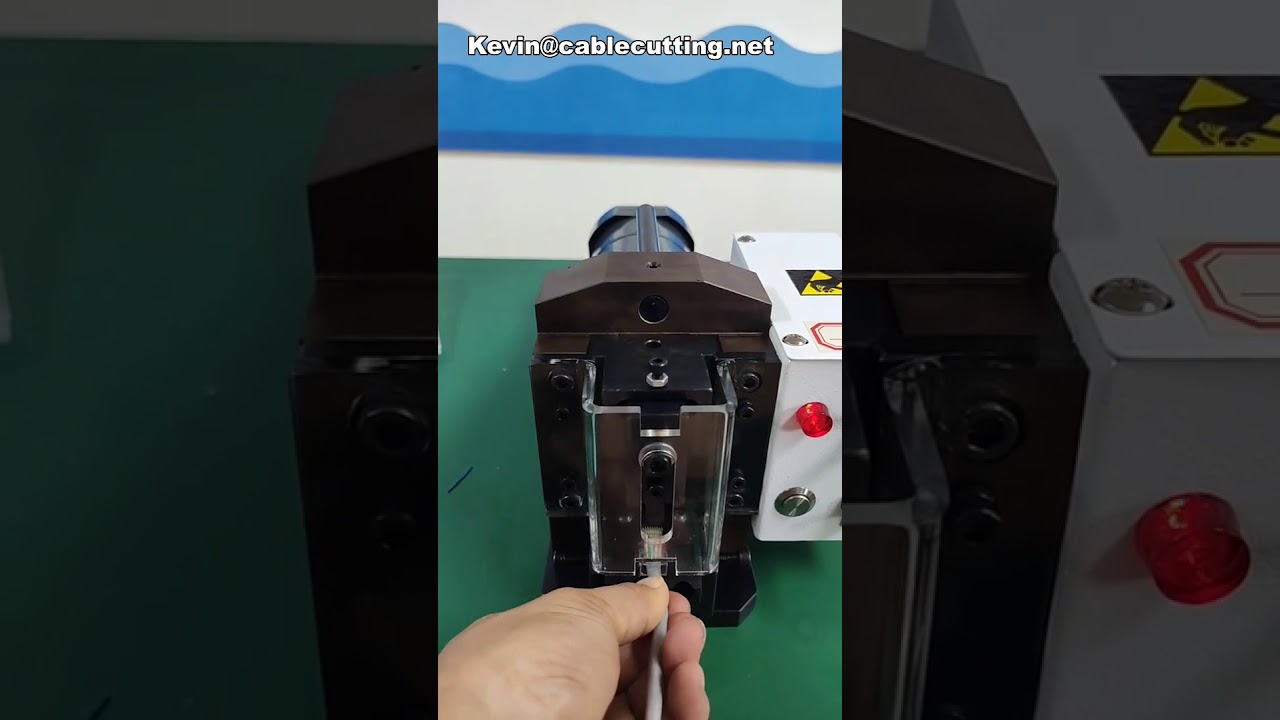 Cat5/Cat6 RJ45 Metal 8 Pim Otomatik Sıkma Makinesi - Mini Plug