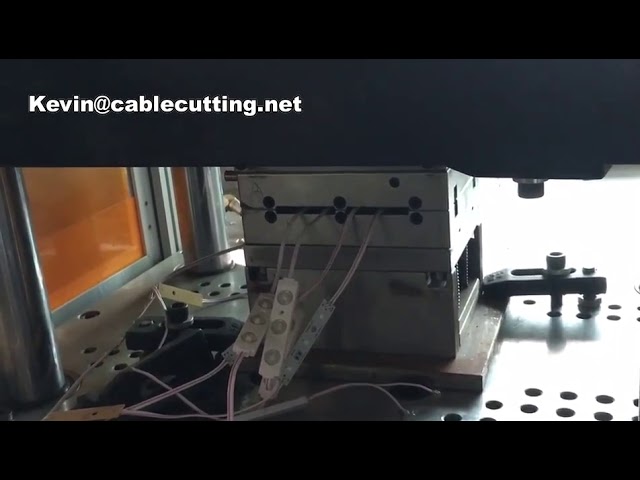 High-Quality Christmas Lighting Plastic Waterproof Vertical Injection Molding Machine