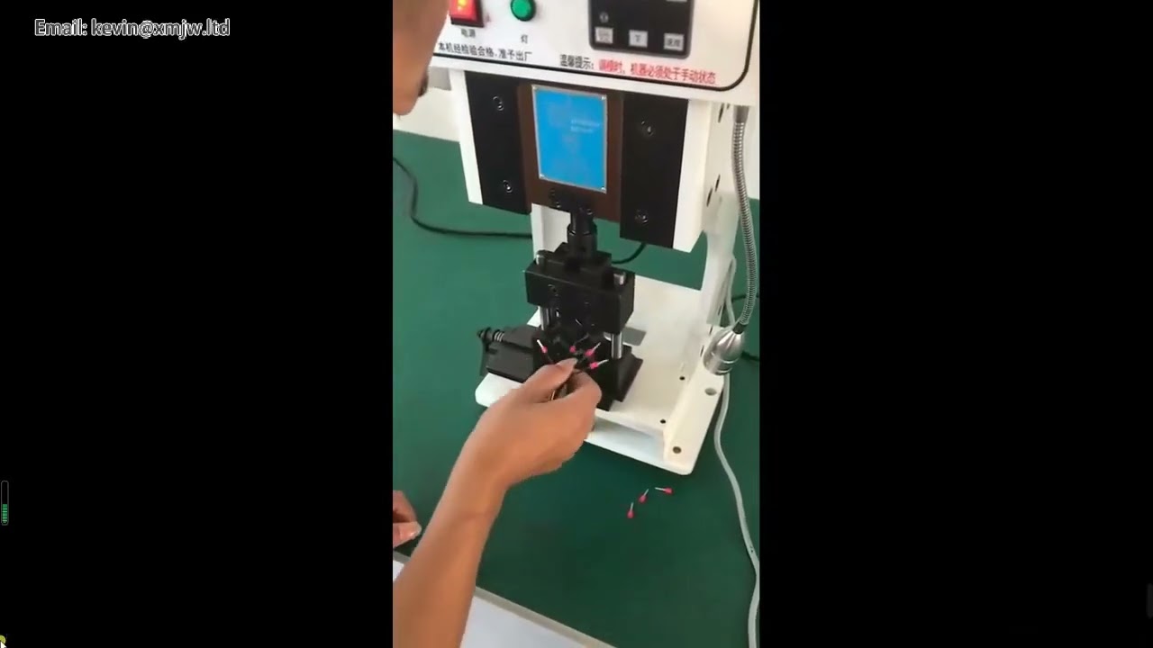 1.5T - 2.0T Elektrikli Terminal Pres Makinesi | Düşük Gürültülü Dikey Yatay Terminal Sıkma