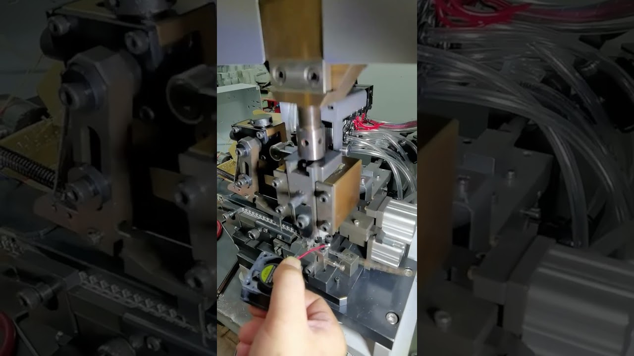 Sürekli Şerit Terminal Makinesi - Yatay Kablo Sıyırma Makinesi #makine #kablosıyırmamakinesi #fabrika #aletler