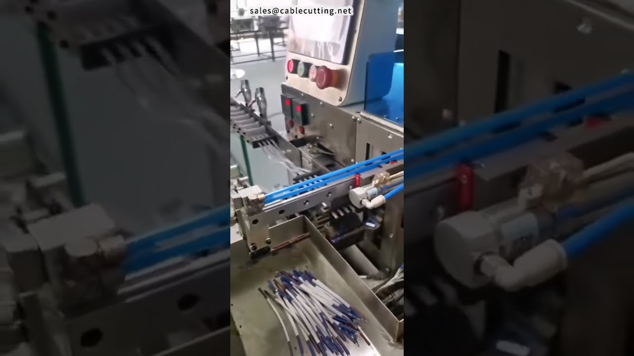 Düz Kılıflı Kablo Çift Başlı Daldırma Kalaylama Makinesi | Endüstriyel Kablo Demeti Ekipmanı #makine #fabrika #cnc