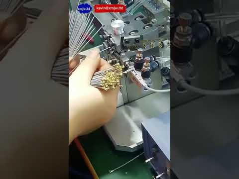 Automatic I pex Coaxial Cable Terminal Crimping Machine