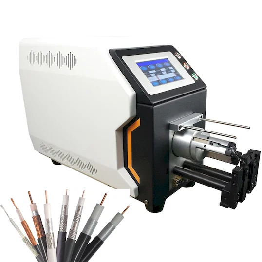 Koaksiyel Kablo Soyma Makinesi WPM-6806N - Tel Kesme ve Soyma Makinesi