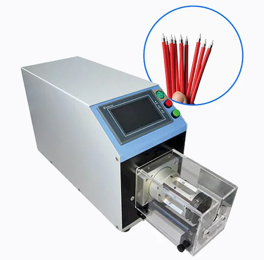 Koaksiyel Kablo Tel Soyma Makinesi WPM-6806D - Tel Kesme ve Soyma Makinesi