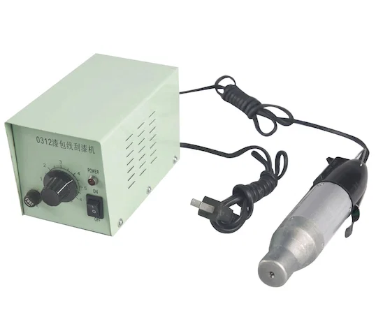 El Tipi Bakır Tel Soyma Makinesi WPM-0312 - Emaye Tel Soyucu